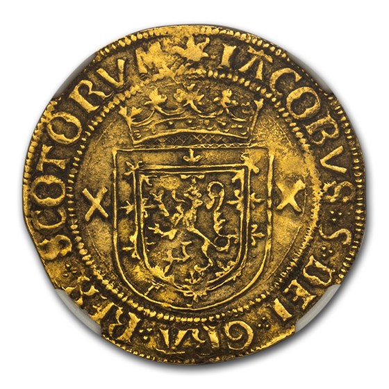 (1526-1539) Scotland Gold Sun & Crown XF-40 NGC (1526-1539) Scotland Gold Sun & Crown XF-40 NGC